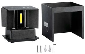 LED Kültéri fali lámpa LED/5W/230V 3000K IP65 fekete