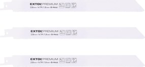 Róka Szablyafűrészlap Fémhez 228 mm 14TPI 3 db