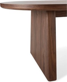 Étkezőasztal diófa dekorral 100x200 cm Blair – MOME