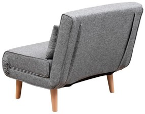 Világosszürke fotel Folde – Artie