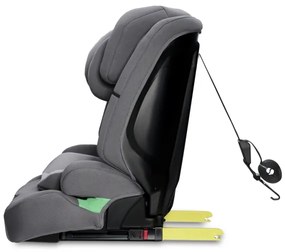 KINDERKRAFT - Autósülés SAFETY FIX 2 i-Méret (76-150 cm) szürke