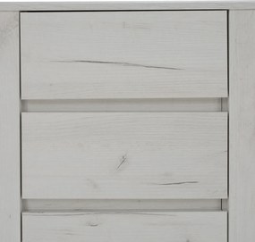 PC asztal typ 80, fehér craft, ANGEL