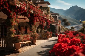 Poszter 86,4x56,8cm Vörös idill