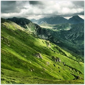 Poszterek 140x140 Tátra Lengyel hegyek Kilátás