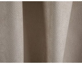 Bézs zsenília kinyitható-tárolóhelyes kanapé 262 cm Tonale – Cosmopolitan Design