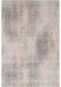 Rózsaszín-szürke gyapjú szőnyeg 160x240 cm Calvi rose – Agnella