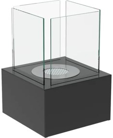 BIO kandalló TANGO2 35,3x25 cm, 1 kW, fekete, TANGO2/CZARNY/TUV