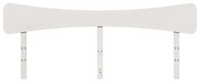 fehér tömör fenyőfa fejtámla 180 cm