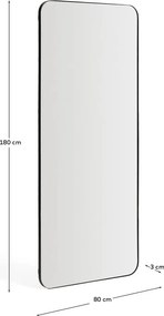 Fali tükör 80x180 cm Marco – Kave Home