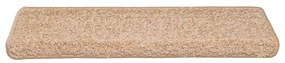 30 db lépcsőszőnyeg, 65 x 21 x 4 cm, aranyozott, téglalap alakú széllel