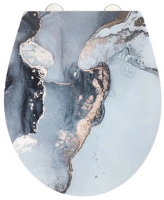 WC-ülőke automatikus záródással 37,5 x 44,5 cm Licata – Wenko