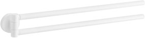 Mexen tartozékok, Remo 2 karos forgatható törölközőtartó, fehér, 70507255-20