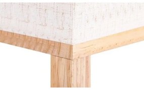 Állólámpa polcokkal 1xE27/60W/230V fehér/barna