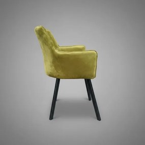 AMELIA étkezőszék zöld színben