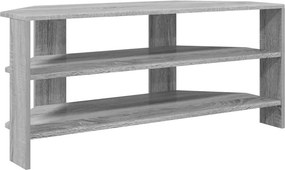 vidaXL SarokTVSzekrény Szürke Sonoma 102x40,5x45cm Faanyag