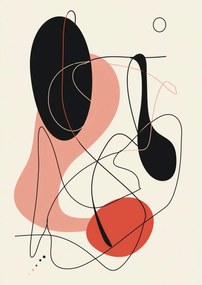 Poszter 42x59,4cm Absztrakt vibráció