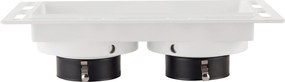 Endon modern spot lámpa trimless downlight matt fehér end94754