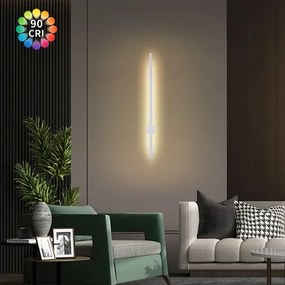 BRILAGI - AURA LED kültéri fali lámpatest LED/12W/230V 3000K IP54 65 cm fehér CRI 90