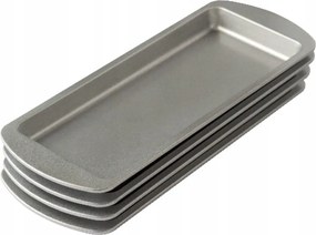 4 Rétegelt tésztaformák téglalap alakú. Decora