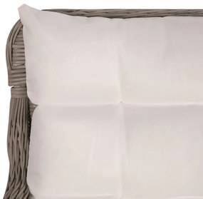 7 részes barna polyrattan kerti étkezőgarnitúra