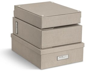Karton rendszerező szett dokumentumokhoz 5 db-os Holger – Bigso Box of Sweden