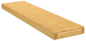 bambusz fali polc 80x20x4 cm