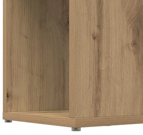 TV Állvány Mesteri Tölgy Lapraszerelt fa 80 x 24 x 155 cm