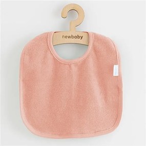 Gyermek frottír előke New Baby Comfortably pink