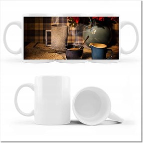 Kávé mintás bögre Kávé Kaffe