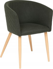 Kárpitozott Szék Étkező Nappaliba Modern Skandináv Steppelt