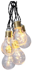 Glow fehér LED fényfüzér, hosszúság 1 m - Star Trading