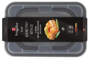 BerlingerHaus Tepsi fedővel Metallic Line Carbon Edition BH/7870