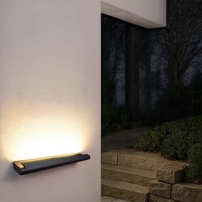 Brilagi - LED kültéri fali lámpatest SALERNO LED/24W/230V 66 cm fekete IP65