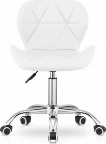 AKCIÓ Fehér irodai szék AVOLA műbőrből II. osztály