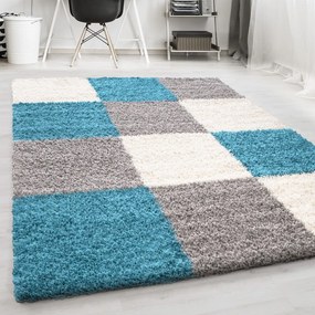 Szürke-türkiz szőnyeg 120x170 cm Life – Ayyildiz Carpets