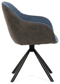 Étkezőszék-készlet visszahúzható mechanizmussalDCH-Y1143 BLUE2, 2 db