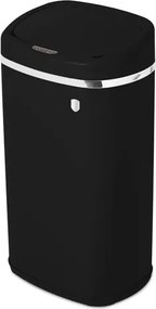 BerlingerHaus Szenzor érzékelős kuka (58 L) Matte Black Collection  BH/9526