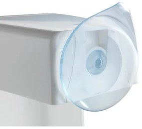 WENKO 73361100-Fürdőkád ülőke SECURA 40x31 cm fehér/átlátszó