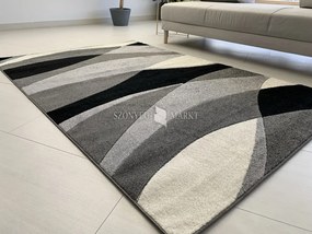 Comfort 4803 szürke modern szőnyeg 80 cm-es szett