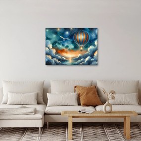 Kép - Repülés az éjjeli ég alatt (70x50 cm)