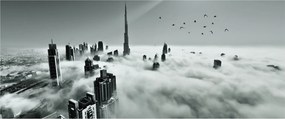 Kép - Felhőkarcolók Dubaiban (120x50 cm)
