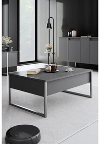 Dohányzóasztal Luna 1 (antracit + ezüst) . 1102301