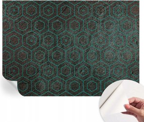 Mosható öntapadós fotótapéta étkezőbe Geometrikus minta 312x219 cm