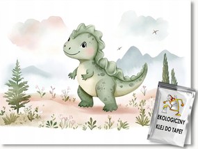 Fotótapéta Flizelina Gyerekek Dinoszaurusz Dinopark Őstörténet 300x210 ragasztó