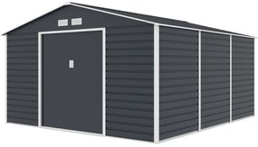 G21 GAH 1300 kerti tároló 340 x 382 cm, antracit
