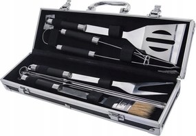 Edények Grill Szett Grill kiegészítők edénykészlet bőrönd