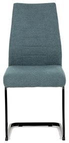 Zöld Szövet Szánkótalpas Étkezőszék. DCL-438