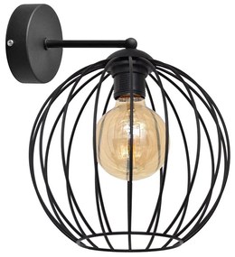 Helam Fali lámpa MERCURE 1xE27/15W/230V KK-1388/1 BK