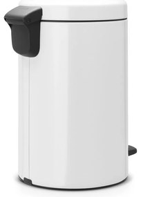 Fehér acél pedálos szemetes 12 l NewIcon – Brabantia