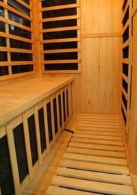 Sauna DeLuxe 2200 Carbon - BT, barna